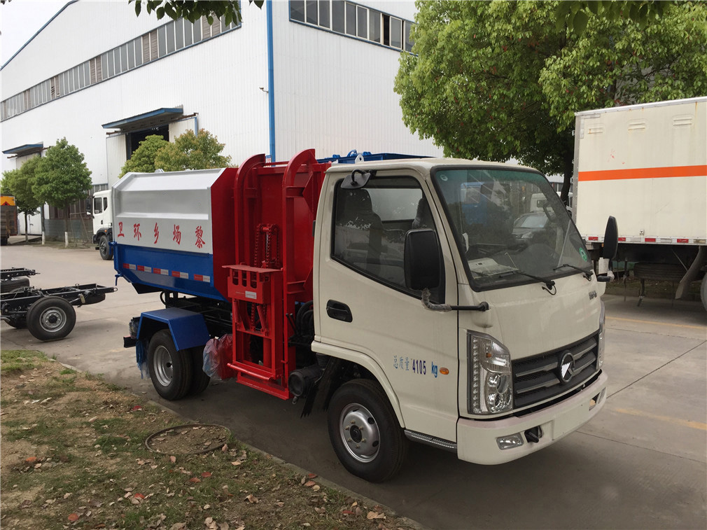 凱馬(3方)掛桶式垃圾車