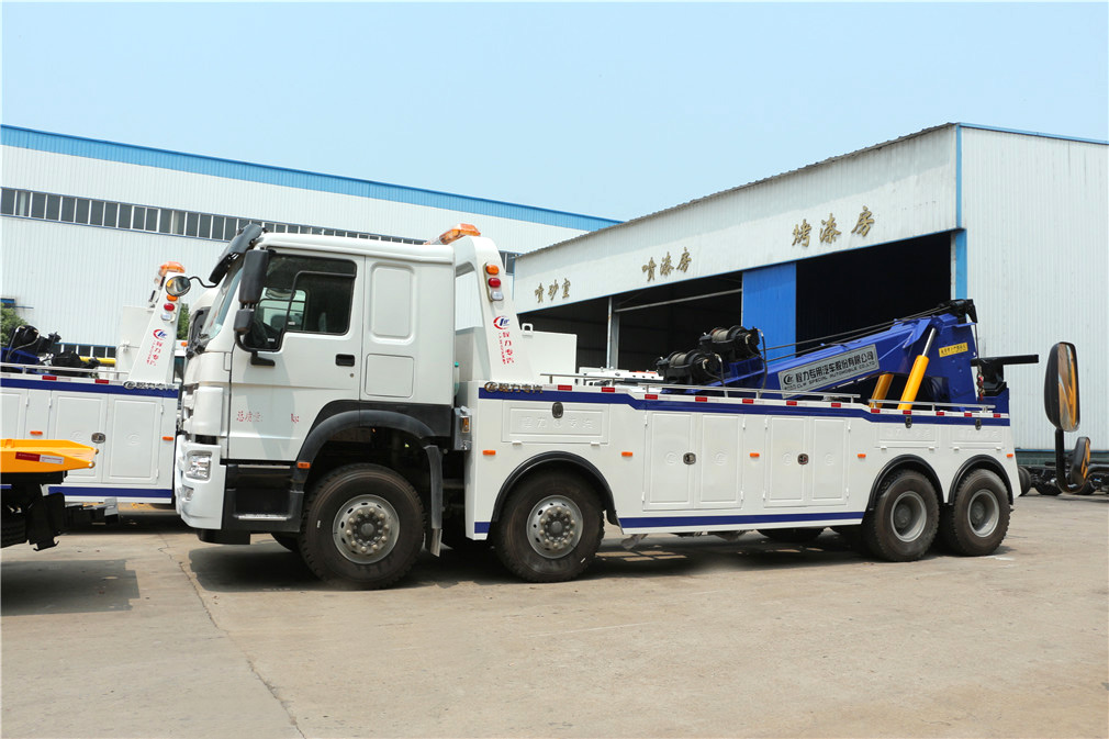 重汽豪沃前四后八一托一清障車(chē)