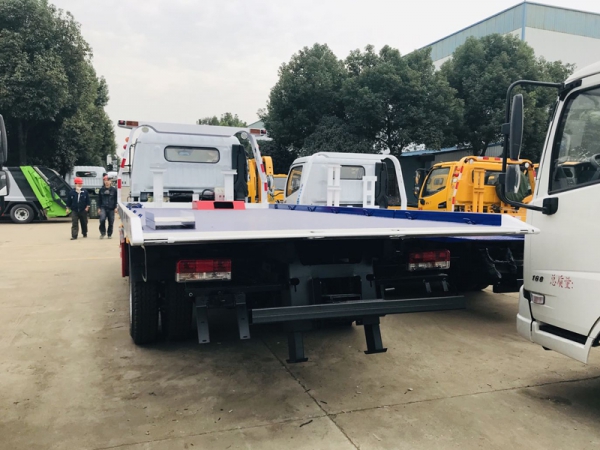 國六東風凱普特一拖二清障車（黃牌）