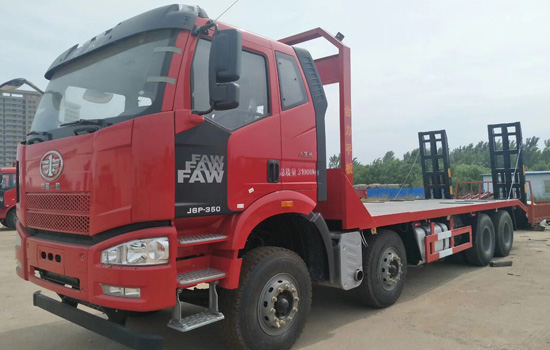 【國(guó)六】解放J6前四后八平板車