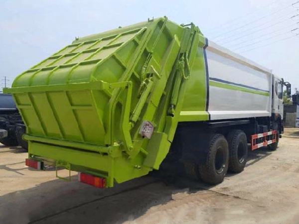 東風(fēng)T5國(guó)六后雙橋20方壓縮式垃圾車