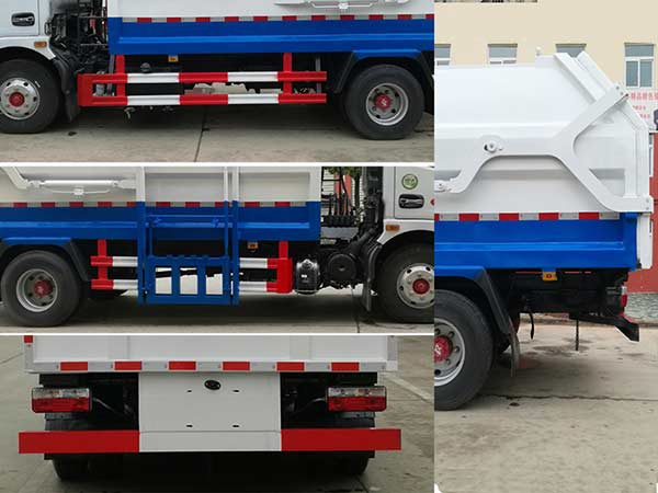 東風多利卡國六8~9方側裝壓縮式垃圾車