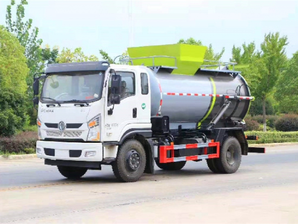 東風(fēng)專底D1L國六8~10方方餐廚垃圾車