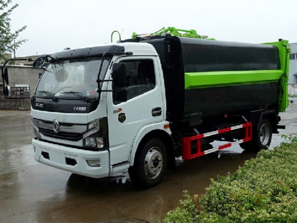 程力威牌CLW5120ZZZKDL型自裝卸式垃圾車