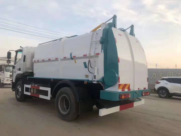 福田瑞沃國六方罐餐廚垃圾車