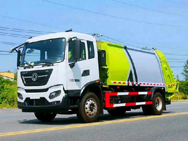 東風(fēng)天錦國(guó)六新款12方壓縮式垃圾車(chē)