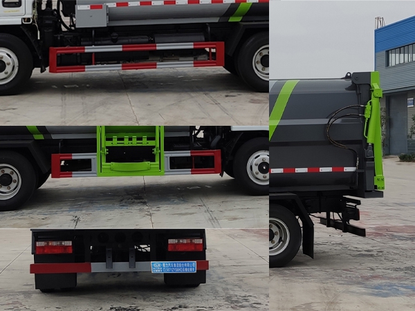 東風(fēng)小多利卡國(guó)六7.5方側(cè)裝壓縮垃圾車(chē)