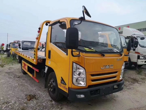 江鈴藍牌一拖二清障車