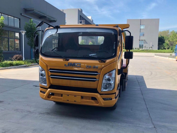 國(guó)六江鈴凱銳一拖二平板清障拖車