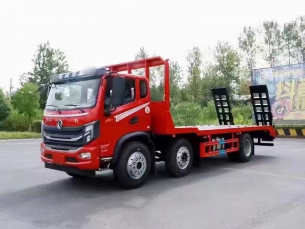 華神小三軸平板運輸車