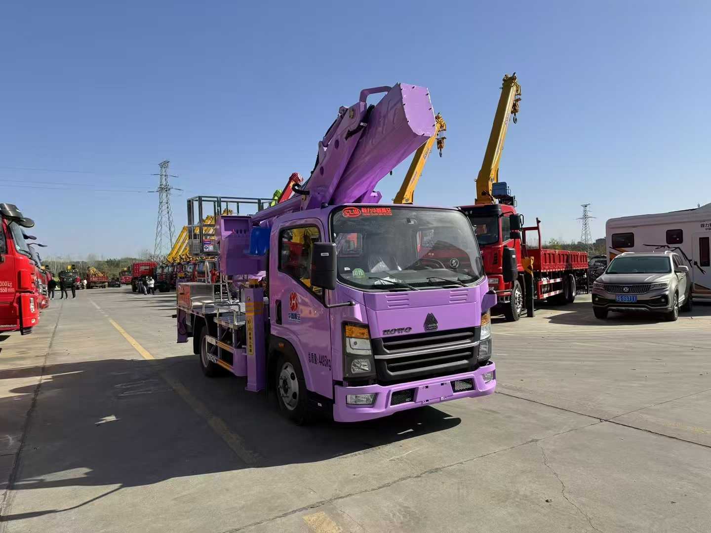 重汽豪沃33米高空作業車